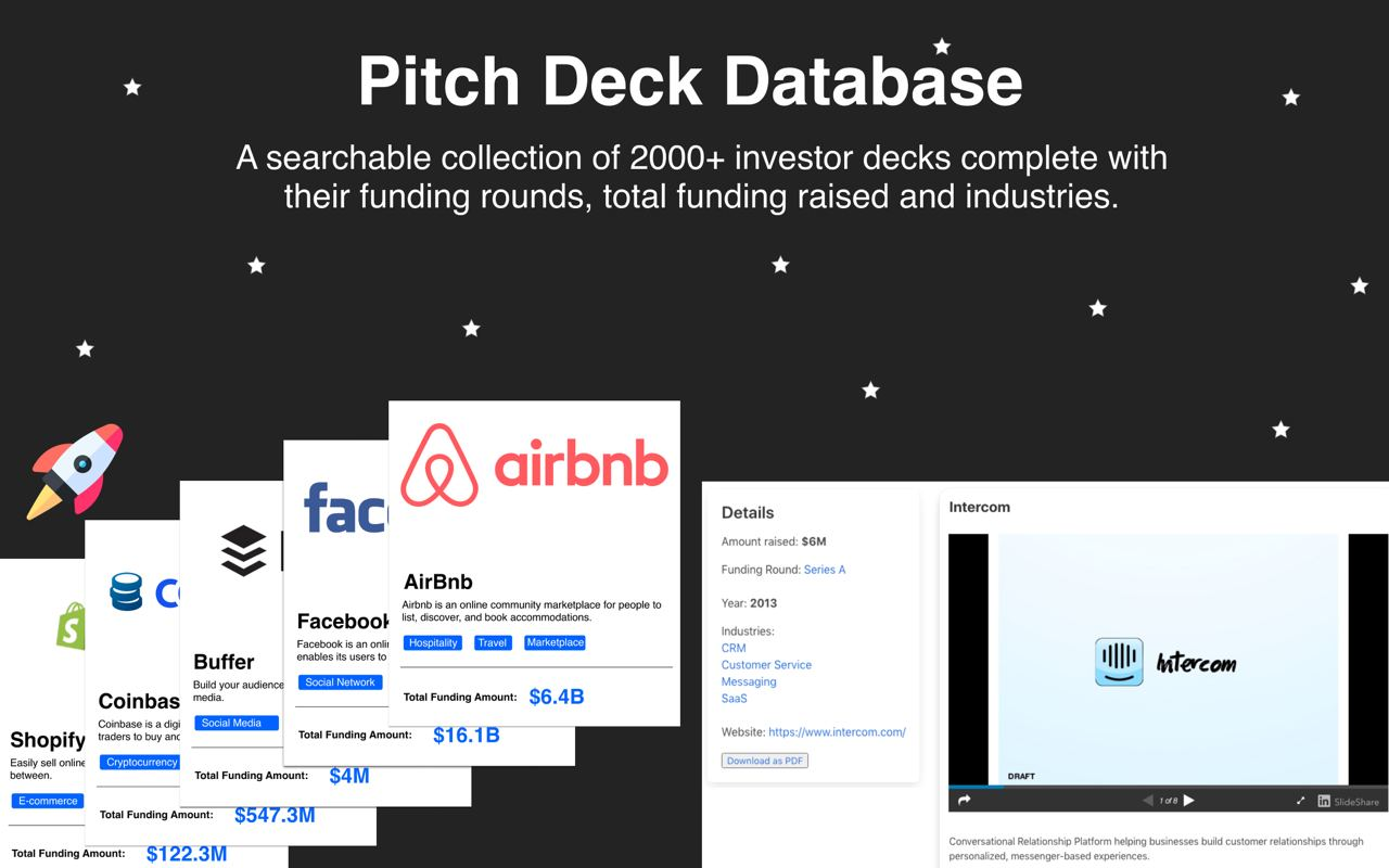 Pitch Deck Database